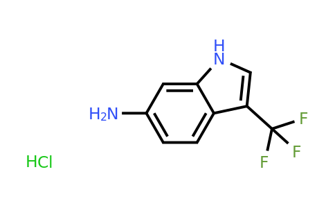 CAS 2007921-17-5 | 3-(trifluoromethyl)-1H-indol-6-amine hydrochloride