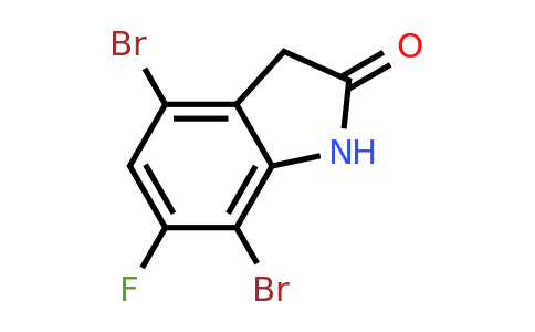 CAS 2007921-27-7 | 4,7-dibromo-6-fluoro-2,3-dihydro-1H-indol-2-one