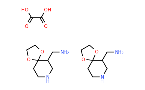 oxalic acid; bis({1,4-dioxa-8-azaspiro[4.5]decan-6-yl}methanamine)