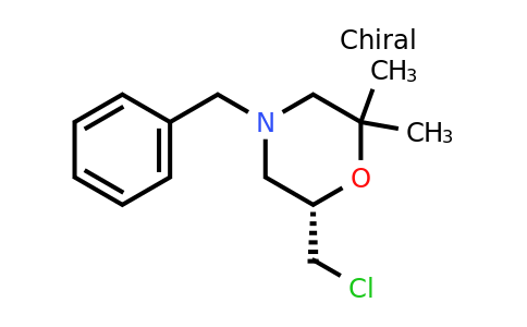 CAS 2007940-84-1 | (S)-4-Benzyl-6-(chloromethyl)-2,2-dimethylmorpholine