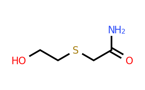 CAS 20101-84-2 | 2-((2-Hydroxyethyl)thio)acetamide