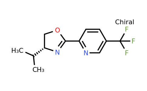 CAS 2010973-00-7 | (R)-4-Isopropyl-2-(5-(trifluoromethyl)pyridin-2-yl)-4,5-dihydrooxazole