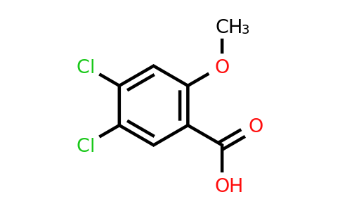 CAS 201150-65-4 | 4,5-Dichloro-2-methoxybenzoic acid
