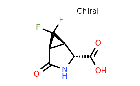 CAS 201231-40-5 | (1R,2R,5S)-6,6-difluoro-4-oxo-3-azabicyclo[3.1.0]hexane-2-carboxylic acid
