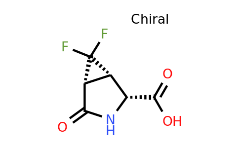 CAS 201231-55-2 | (1S,2R,5R)-6,6-difluoro-4-oxo-3-azabicyclo[3.1.0]hexane-2-carboxylic acid