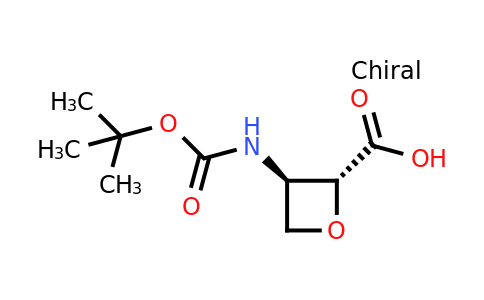 CAS 2012574-78-4 | trans-3-(tert-butoxycarbonylamino)oxetane-2-carboxylic acid
