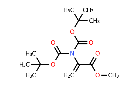 CAS 201338-62-7 | methyl 2-{bis[(tert-butoxy)carbonyl]amino}prop-2-enoate