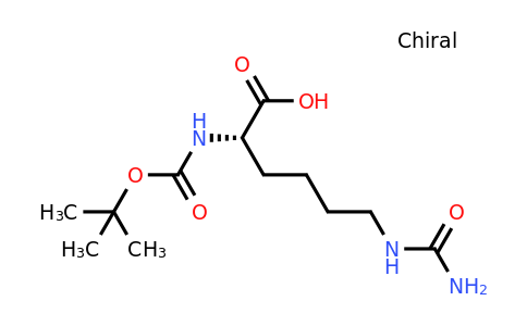 CAS 201418-83-9 | (S)-2-((tert-Butoxycarbonyl)amino)-6-ureidohexanoic acid