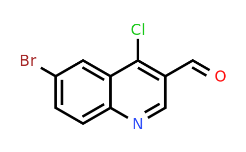 CAS 201420-31-7 | 6-Bromo-4-chloroquinoline-3-carbaldehyde