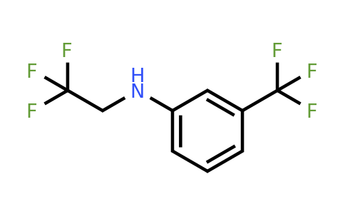 CAS 201466-87-7 | N-(2,2,2-Trifluoroethyl)-3-(trifluoromethyl)aniline