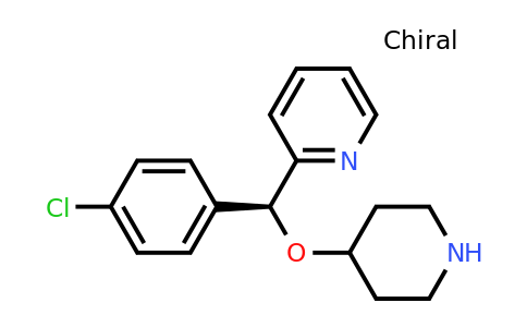 CAS 201594-84-5 | (S)-2-((4-Chlorophenyl)(piperidin-4-yloxy)methyl)pyridine