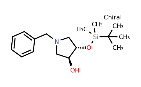 CAS 201601-50-5 | (3S,4S)-1-benzyl-4-[tert-butyl(dimethyl)silyl]oxy-pyrrolidin-3-ol