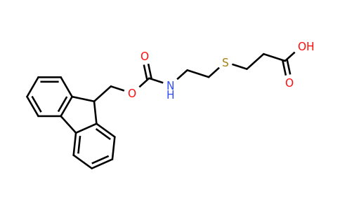 CAS 201604-70-8 | 3-{[2-({[(9H-fluoren-9-yl)methoxy]carbonyl}amino)ethyl]sulfanyl}propanoic acid