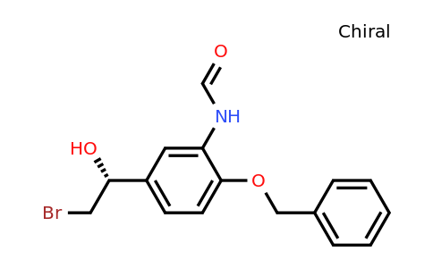 CAS 201677-59-0 | (R)-N-[5-(2-Bromo-1-hydroxyethyl)-2-(phenylmethoxy)phenyl]formamide