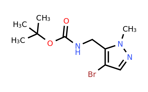 CAS 2018251-37-9 | tert-Butyl N-[(4-bromo-1-methyl-1H-pyrazol-5-yl)methyl]carbamate