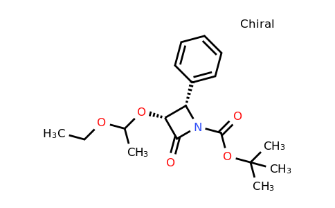 CAS 201856-57-7 | (3R,4S)-tert-Butyl 3-(1-ethoxyethoxy)-2-oxo-4-phenylazetidine-1-carboxylate