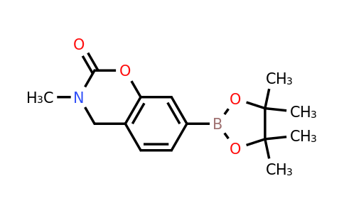 CAS 2020021-57-0 | 3-methyl-7-(tetramethyl-1,3,2-dioxaborolan-2-yl)-3,4-dihydro-2H-1,3-benzoxazin-2-one