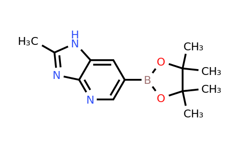 CAS 2020091-11-4 | 2-Methyl-6-(4,4,5,5-tetramethyl-1,3,2-dioxaborolan-2-YL)-imidazo[4,5-B]pyridine