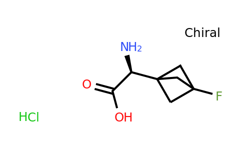 CAS 2020350-40-5 | (2S)-2-amino-2-(3-fluoro-1-bicyclo[1.1.1]pentanyl)acetic acid;hydrochloride