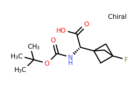 (2S)-2-{[(tert-butoxy)carbonyl]amino}-2-{3-fluorobicyclo[1.1.1]pentan-1-yl}acetic acid