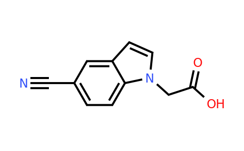 CAS 202124-67-2 | 5-Cyanoindole-1-acetic acid