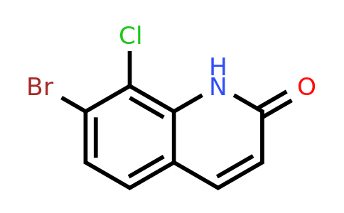 CAS 2021809-76-5 | 7-bromo-8-chloro-1,2-dihydroquinolin-2-one