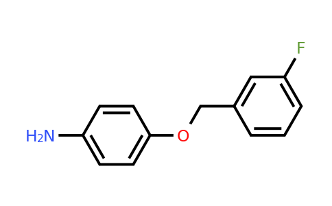 CAS 202197-25-9 | 4-((3-Fluorobenzyl)oxy)aniline