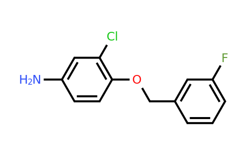 CAS 202197-26-0 | 3-chloro-4-[(3-fluorophenyl)methoxy]aniline