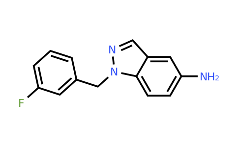 CAS 202197-31-7 | 1-[(3-fluorophenyl)methyl]-1H-indazol-5-amine