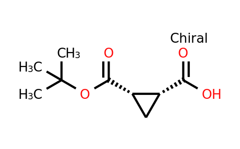 CAS 202212-68-8 | cis-2-tert-butoxycarbonylcyclopropanecarboxylic acid