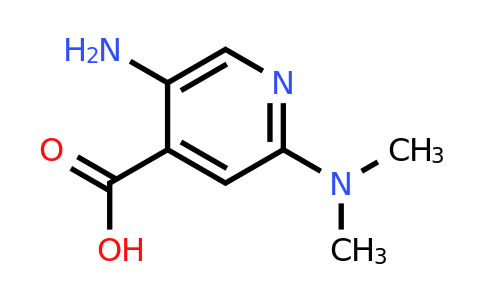 CAS 202273-07-2 | 5-amino-2-(dimethylamino)pyridine-4-carboxylic acid