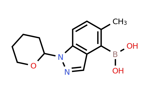 CAS 2022976-34-5 | 5-Methyl-1-(tetrahydro-pyran-2-yl)-1H-indazole-4-boronic acid