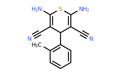CAS 202405-84-3 | 2,6-Diamino-4-(o-tolyl)-4H-thiopyran-3,5-dicarbonitrile