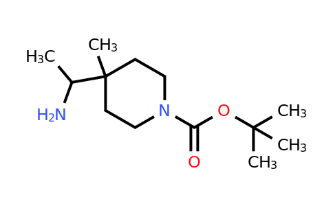 CAS 2026534-11-0 | tert-butyl 4-(1-aminoethyl)-4-methyl-piperidine-1-carboxylate
