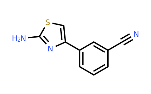 CAS 202664-32-2 | 3-(2-amino-1,3-thiazol-4-yl)benzonitrile