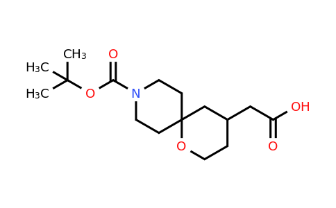 CAS 2026649-89-6 | 2-{9-[(tert-butoxy)carbonyl]-1-oxa-9-azaspiro[5.5]undecan-4-yl}acetic acid