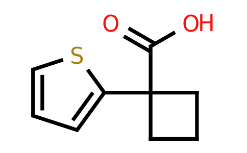 CAS 202737-33-5 | 1-(Thiophen-2-yl)cyclobutanecarboxylic acid