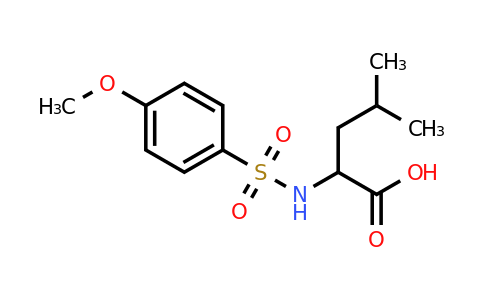 CAS 202751-32-4 | 2-(4-methoxybenzenesulfonamido)-4-methylpentanoic acid