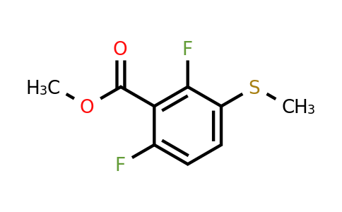 CAS 2027537-27-3 | 2,6-Difluoro-3-methylsulfanyl-benzoic acid methyl ester