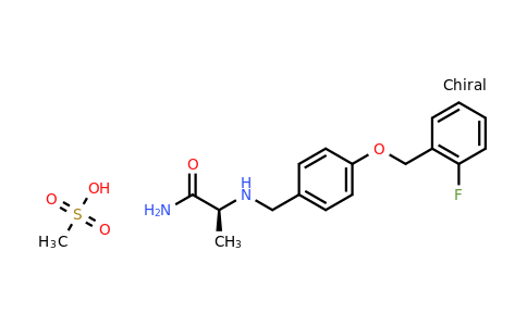 CAS 202825-45-4 | (S)-2-((4-((2-Fluorobenzyl)oxy)benzyl)amino)propanamide methanesulfonate