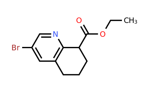 CAS 2028307-00-6 | ethyl 3-bromo-5,6,7,8-tetrahydroquinoline-8-carboxylate