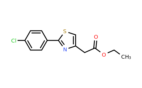 CAS 20287-70-1 | Ethyl 2-(2-(4-chlorophenyl)thiazol-4-yl)acetate