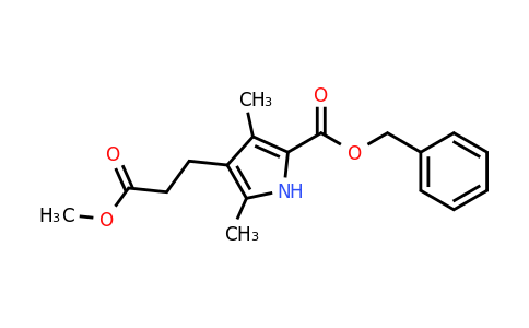 CAS 20303-31-5 | Benzyl 4-(3-methoxy-3-oxopropyl)-3,5-dimethyl-1H-pyrrole-2-carboxylate