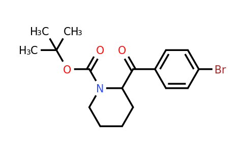 CAS 203056-20-6 | 2-(4-Bromo-benzoyl)-piperidine-1-carboxylic acid tert-butyl ester