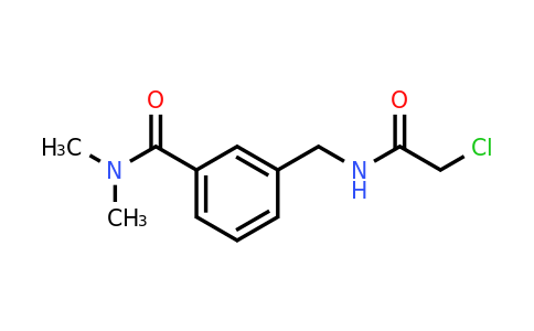 CAS 2031259-37-5 | 3-[(2-Chloroacetamido)methyl]-N,N-dimethylbenzamide