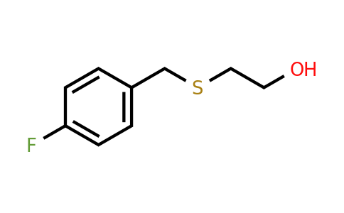 CAS 203303-04-2 | 2-((4-Fluorobenzyl)thio)ethanol