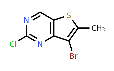 CAS 2033056-28-7 | 7-bromo-2-chloro-6-methylthieno[3,2-d]pyrimidine