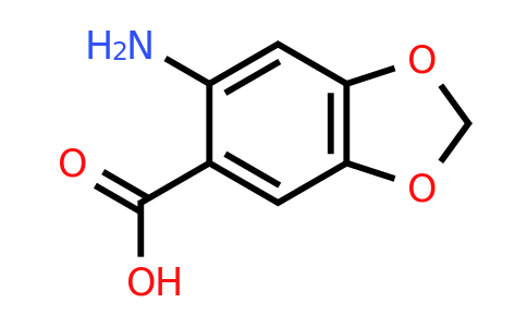 CAS 20332-16-5 | 6-Amino-1,3-benzodioxole-5-carboxylic acid
