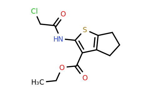 CAS 203385-15-3 | ethyl 2-(2-chloroacetamido)-4H,5H,6H-cyclopenta[b]thiophene-3-carboxylate