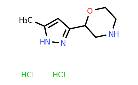 CAS 2034153-26-7 | 2-(5-methyl-1H-pyrazol-3-yl)morpholine;dihydrochloride
